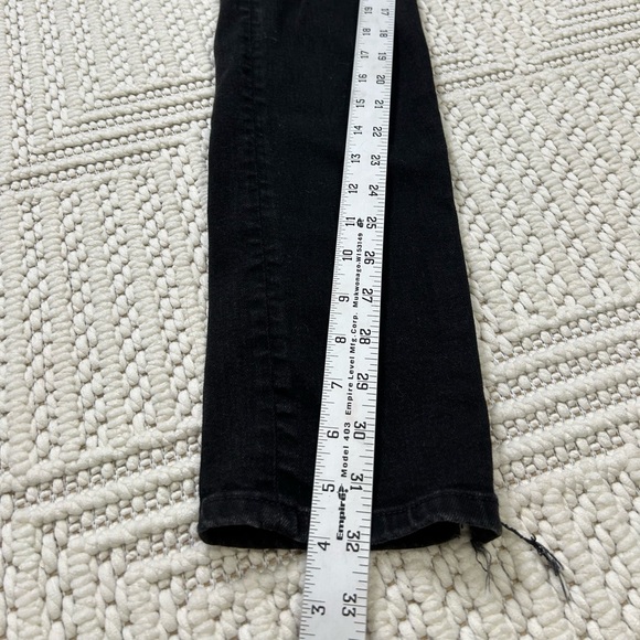 American Eagle Outfitters Black Ripped Skinny Jeans - Picture 5 of 11